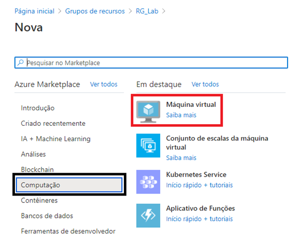 Microsoft Azure VM forma segura