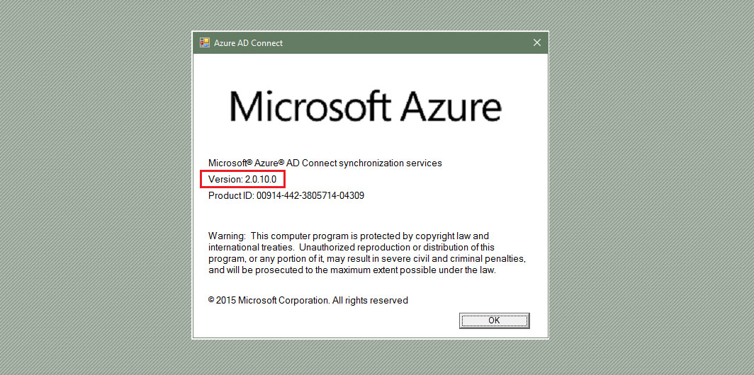 Azure AD Connect 2V