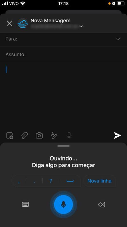 Outlook celular e PC